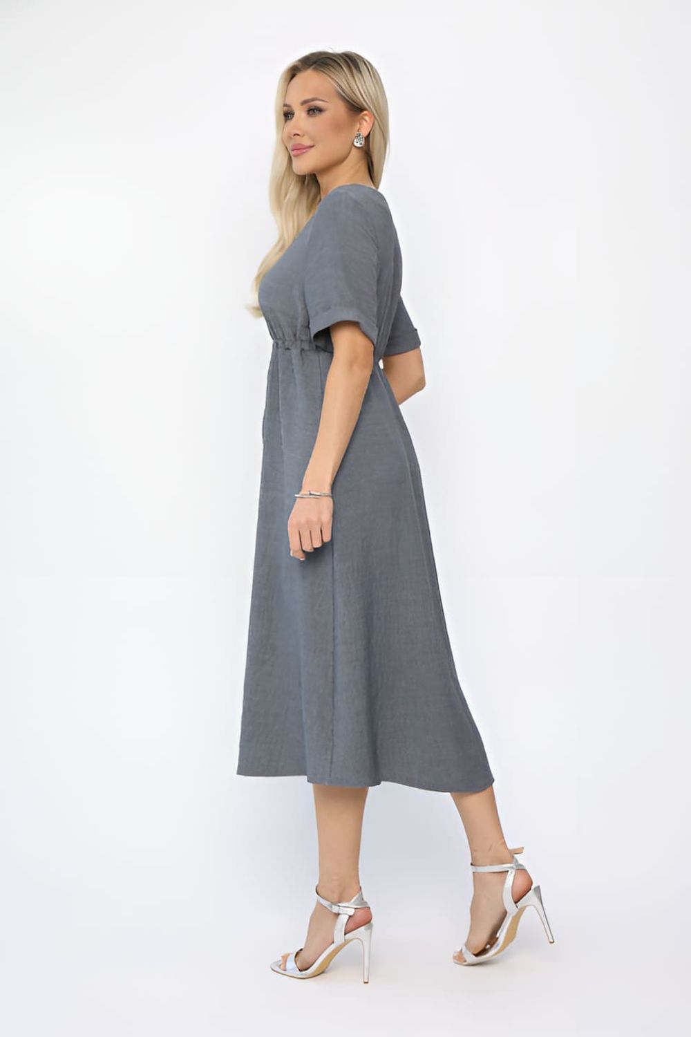 Платье Майя (серое) П13672-3М LT Collection