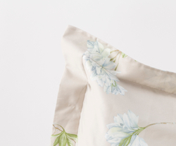 Постельное белье 2 спальное евро макси Mirabello Azaleа голубое