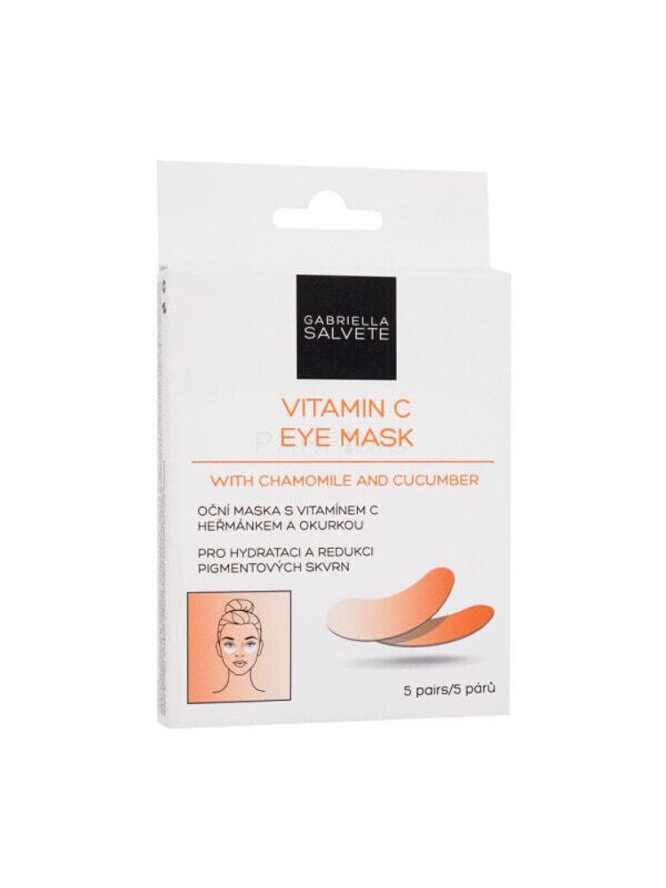 Уход за кожей вокруг глаз Gabriella Salvete Vitamin C Eye Mask 5 St. augenmaske für Frauen