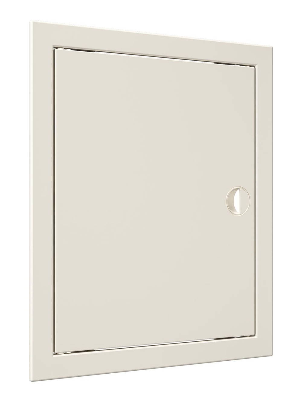 Люк ревизионный ЛР фланец 246х296 ручка 268х318 пластик Ivory EVECS