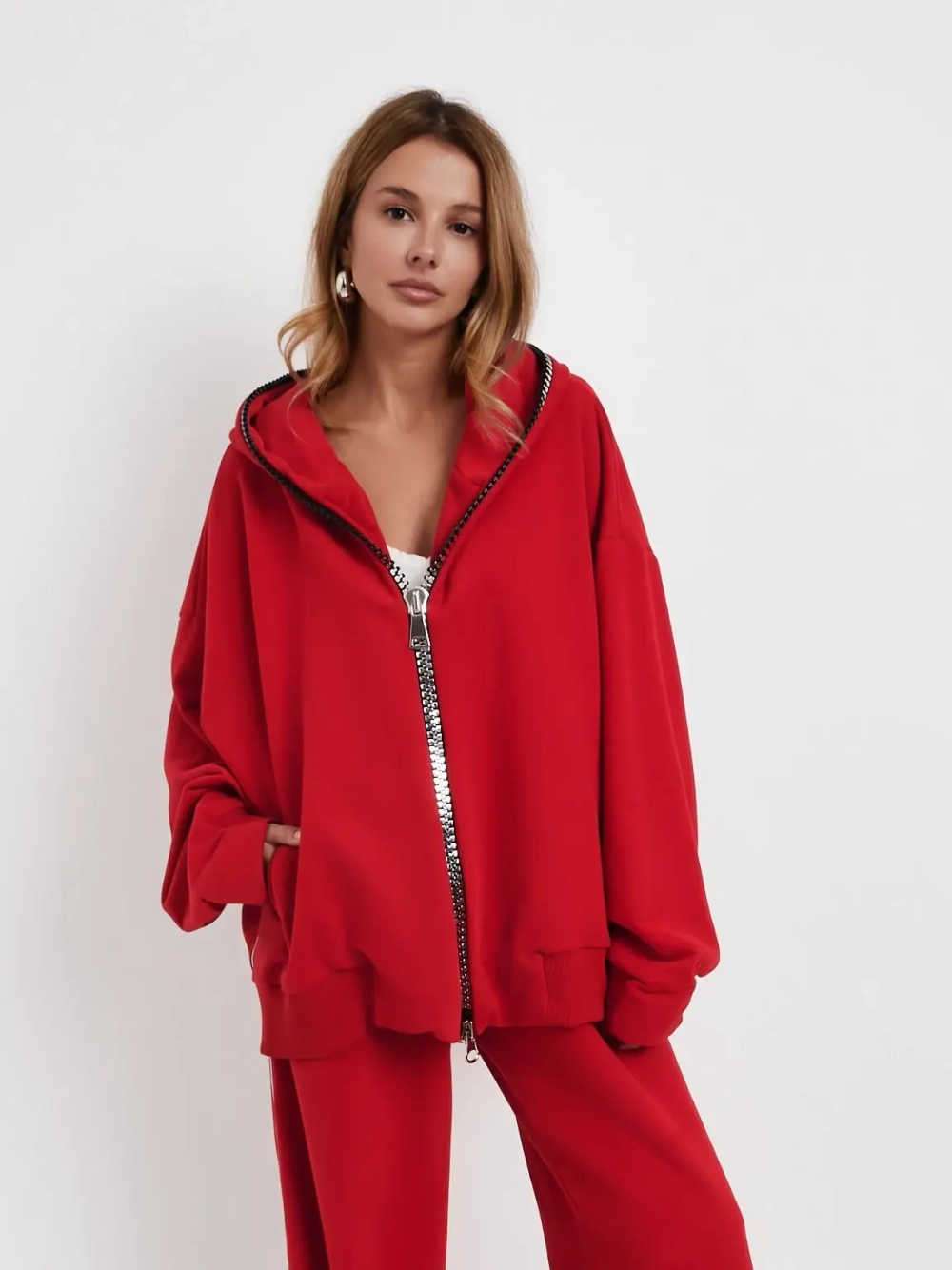 Худи ВЕСТ Спорт Шик Красный