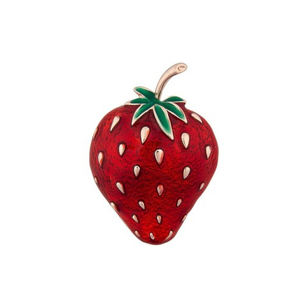 Брошь Shadore Клубника XZ2081.7 R/RG