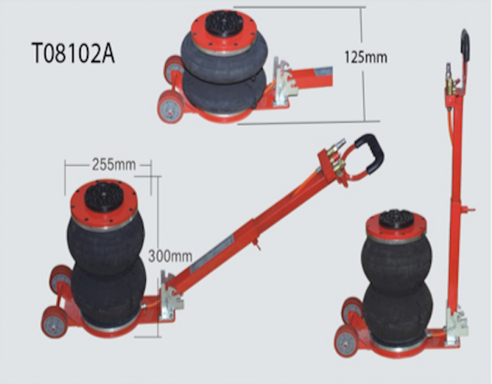 Домкрат подкатной пневматический г/п 2 т, модель T08102A, horex, арт. №HZ 01.5.002J