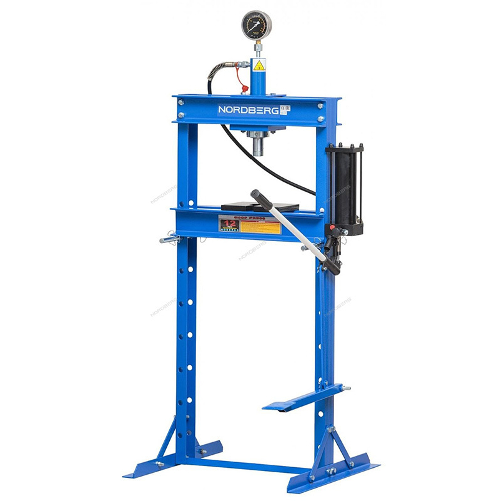 NORDBERG (N3612F) Пресс с ножным приводом, усилие 12 тонн