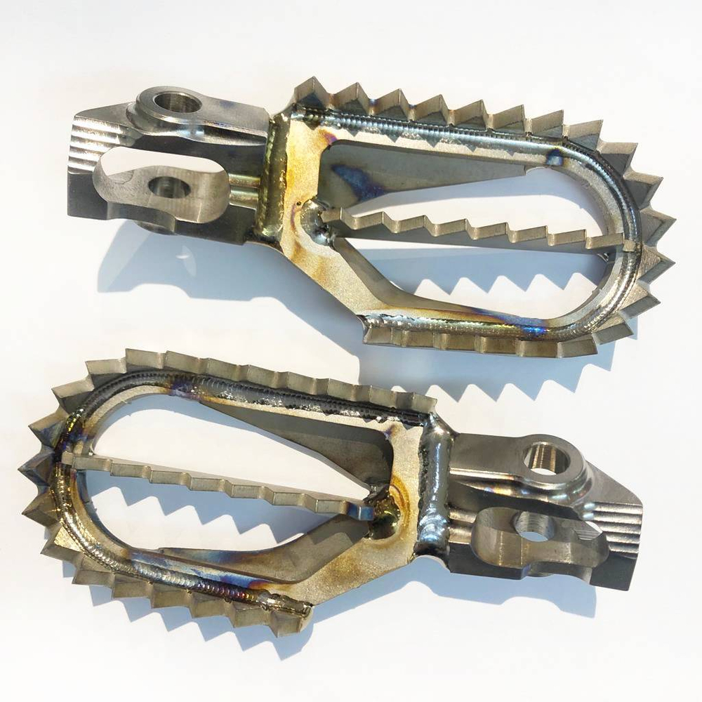 Титановые подножки Raptor APEX (5 mm DOWN) KTM 2023