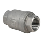 Spring check valve Elephant LSCV, body material - stainless steel AISI 316, closure element material - stainless steel AISI 316, seal - PTFE