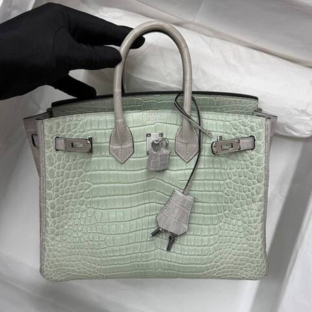 Сумка Hermes из кожи крокодила