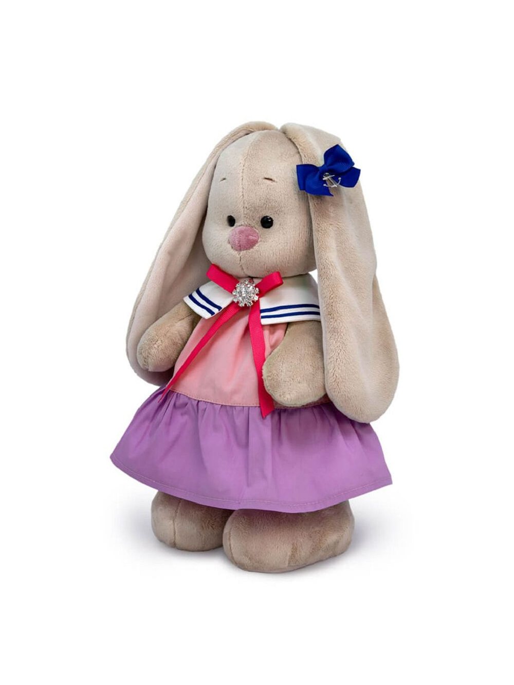 Мягкая игрушка Зайка Ми Розовый закат (32 cm), в коробке