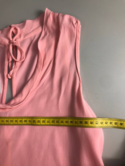 Топ Zara персикового цвета, маркировка XS, визуально 42 размер