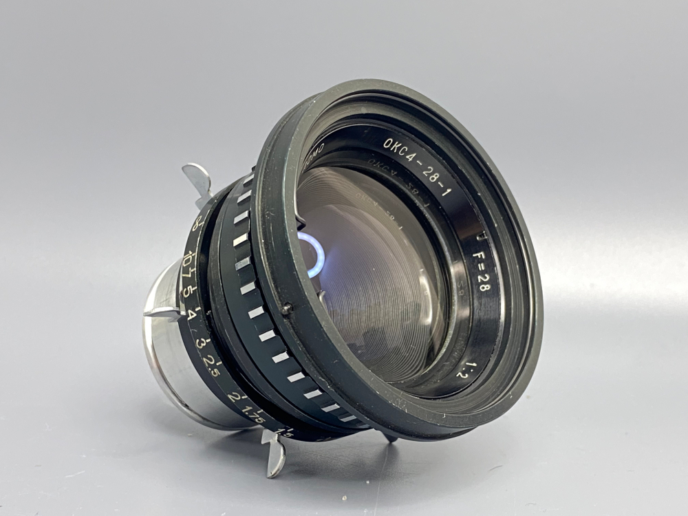 Окс4-28-1 Пятно на линзе