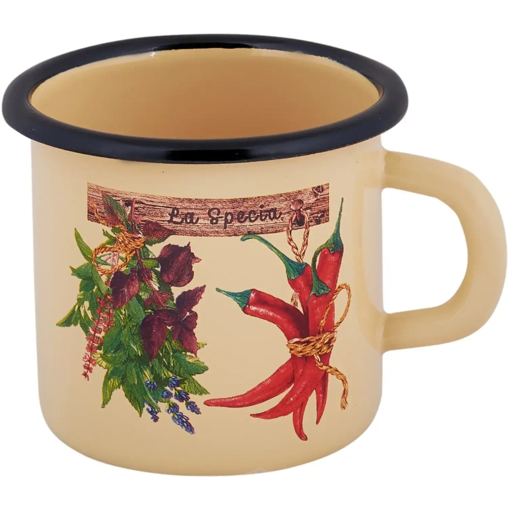 Кружка эмалированная 1л «La Speсio» Appetite