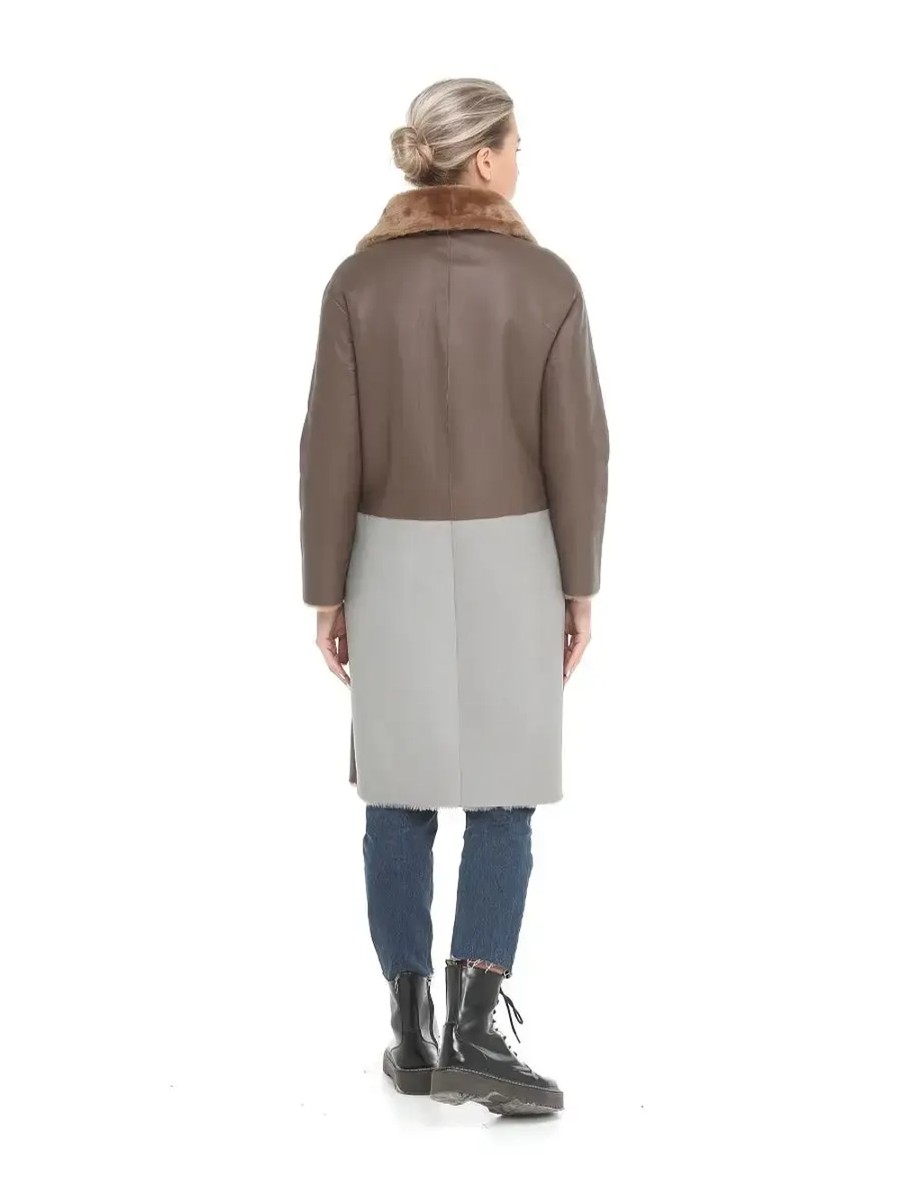 Шуба женская натуральная овчина Турция