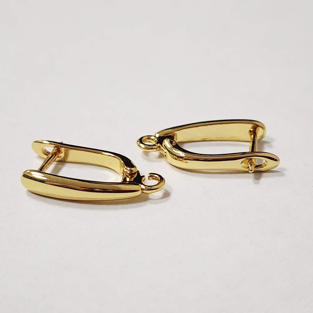 Ювелирные швензы, позолота, английский замок, люкс фурнитура