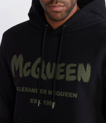 Худи Alexander McQueen - черный(688715 QTAAB)