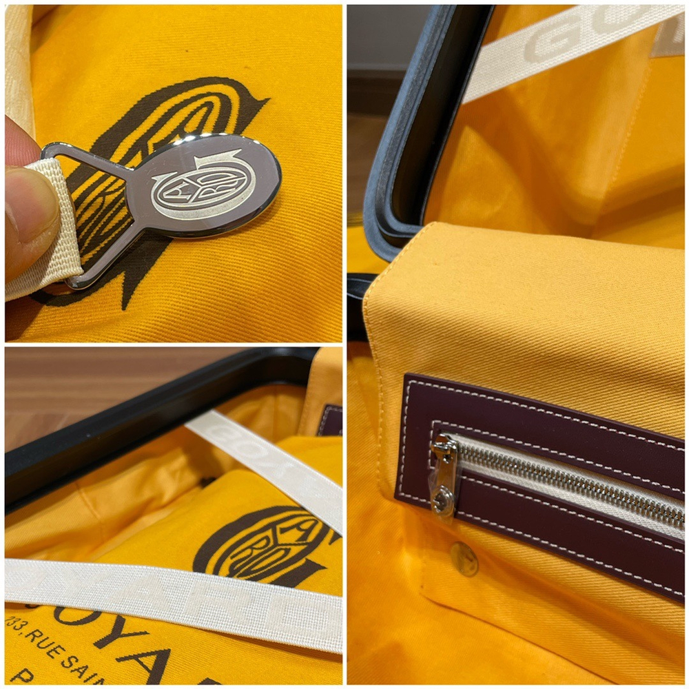 Goyard Bourget PM Trolley Case