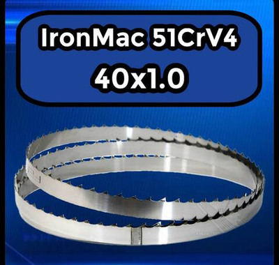 Пильное полотно IronMac для ленточной пилы по дереву 3520х40х1.0, шаг 22"