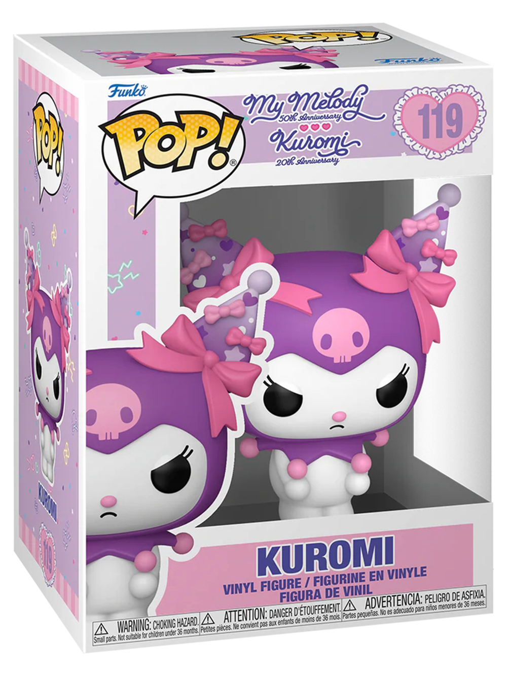 Фигурка Funko POP! My Melody 50th Kuromi 20th Kuromi Grumpy (119) 86877