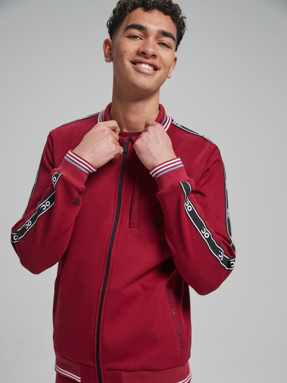 Олимпийка ORIGINAL CREATOR TRACK ZIP JACKET, Красный