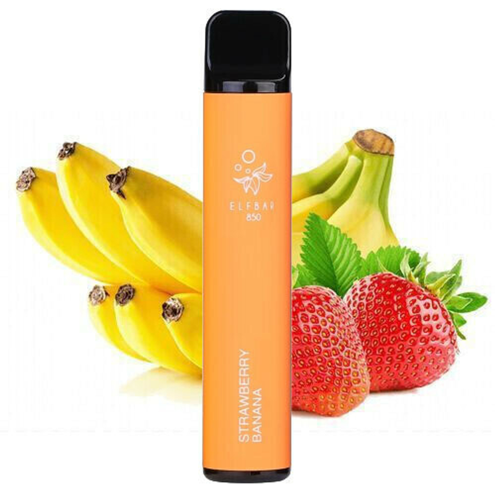 Elf Bar - Strawberry Banana (1500, 5% nic)