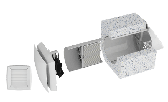 Энергоэффективная приточно-вытяжная вентиляционная установка ROYAL CLIMA FIATO RCF-70 — (6)