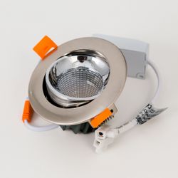 Citilux Альфа CLD001NW5 LED Встраиваемый светильник Матовый Хром