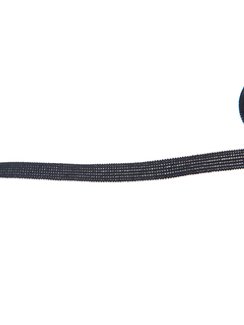 170 К-195/6 Тесьма эластичная Lauma 6 мм, черный 170