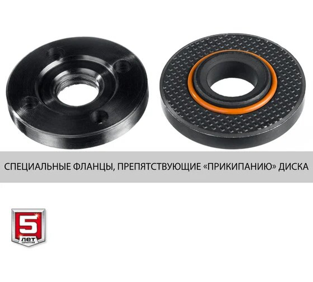 УШМ ЗУБР УШМ-125-805, двухпозиционная рукоятка, 125мм, 800Вт, суперкомпактный размер