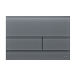 TECE 9240826 Панель смыва с двумя клавишами стеклянная TECEsquare , серый