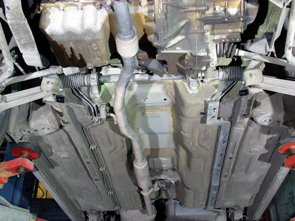 Защита картера и КПП Sheriff для Opel Agila (A) 2000-2007 арт.16.0643