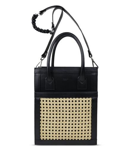 Сумка VIENNA SHOPPER MEDIUM черная телячья Sagan Vienna 25x32x7.5 Черный
