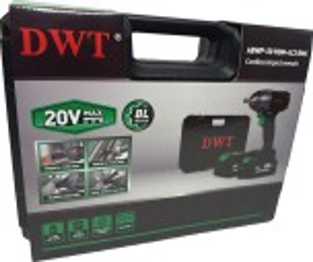 Гайковерт аккумуляторный DWT ABWP-20 HDN-4C2 BMC ударный