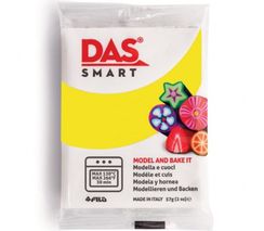 Глина/ Das smart 57g lemon yellow-box 6 pcs