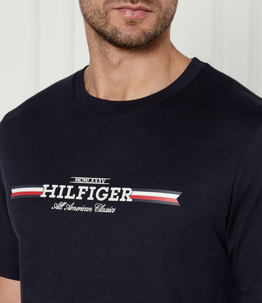 Футболка Tommy Hilfiger - темно-синий(MW0MW36480)