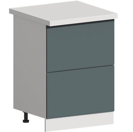 Кухня Модуль ШН2Я 600 Вотан / Бирюзовая мята