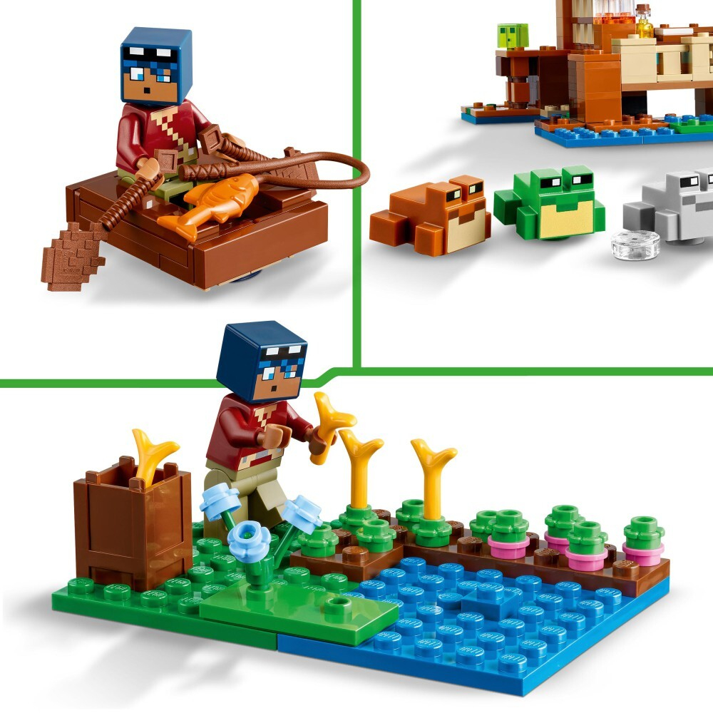 LEGO Minecraft - Дом-лягушка 21256 / артикул   21256  / GTIN 5702017583327