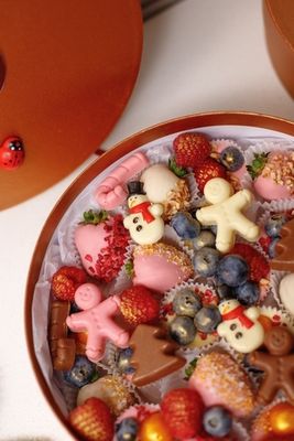 Шоколадный подарок на Новый год