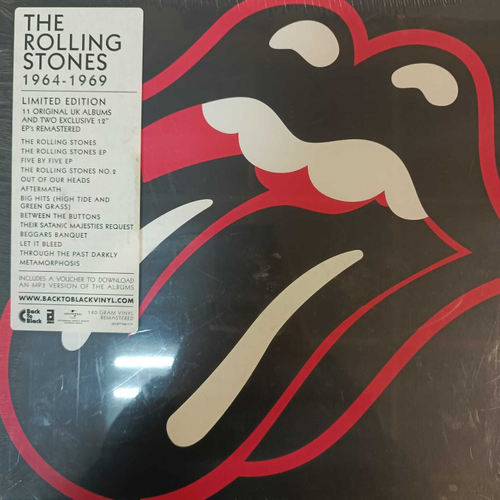 The Rolling Stones – The Rolling Stones (1964-1969) 11 LP + 2 EP 12" Box Set (Европа 2010г.)