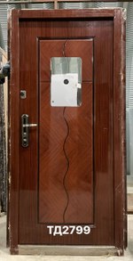 Дверь металлическая Б/У 205(в) х 96(ш) Входная