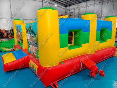 Надувной батут "Лесное царство" 4*4*2,5 м