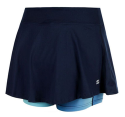 Теннисная юбка Bidi Badu Spectrum Printed Wavy - небесный