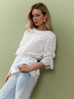 Блузка Милица-1 Виотекс БЕЛЫЙ -4