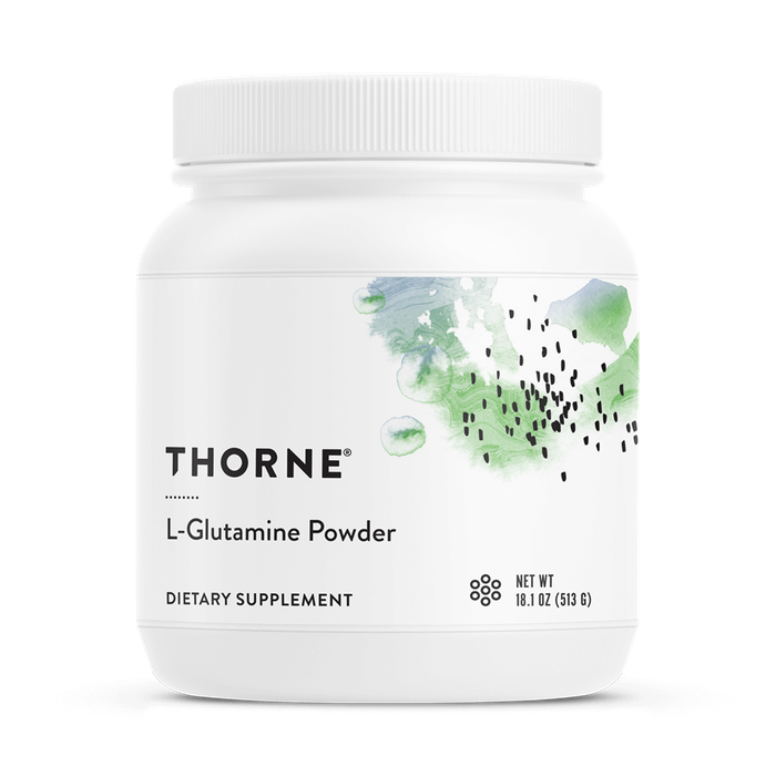 Порошок L-глутамина, L-Glutamine Powder, Thorne Research,  513 г