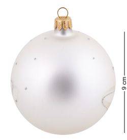 Элита НФШ-1112/2 Ел. украшение Шар «Снегурочка на коньках» 90 мм