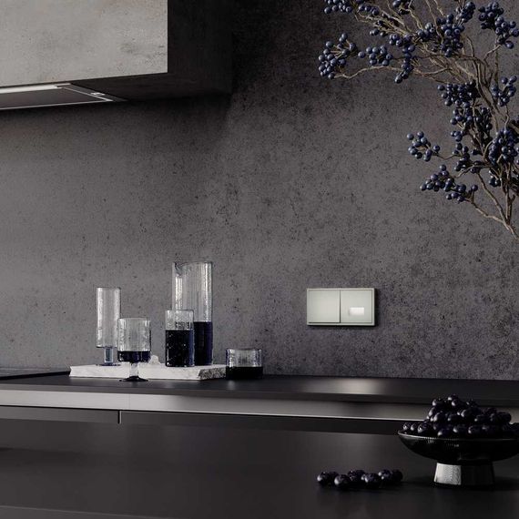 Рамка пластиковая Voltum S70 на 2 поста, (шелк) VLS100204