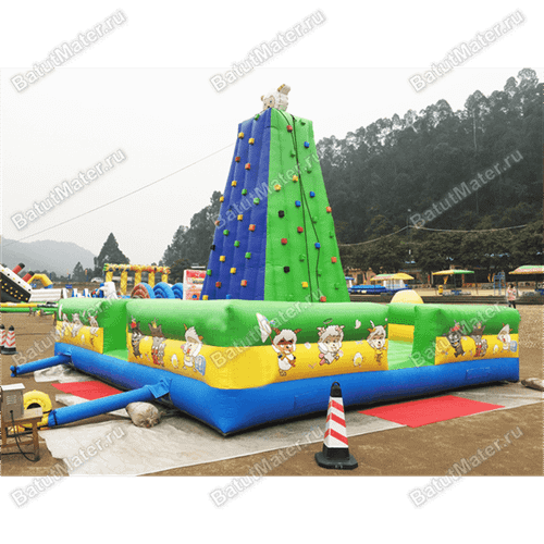 Коммерческий надувной скалодром "Великий покоритель вершин" 5*5*4 м