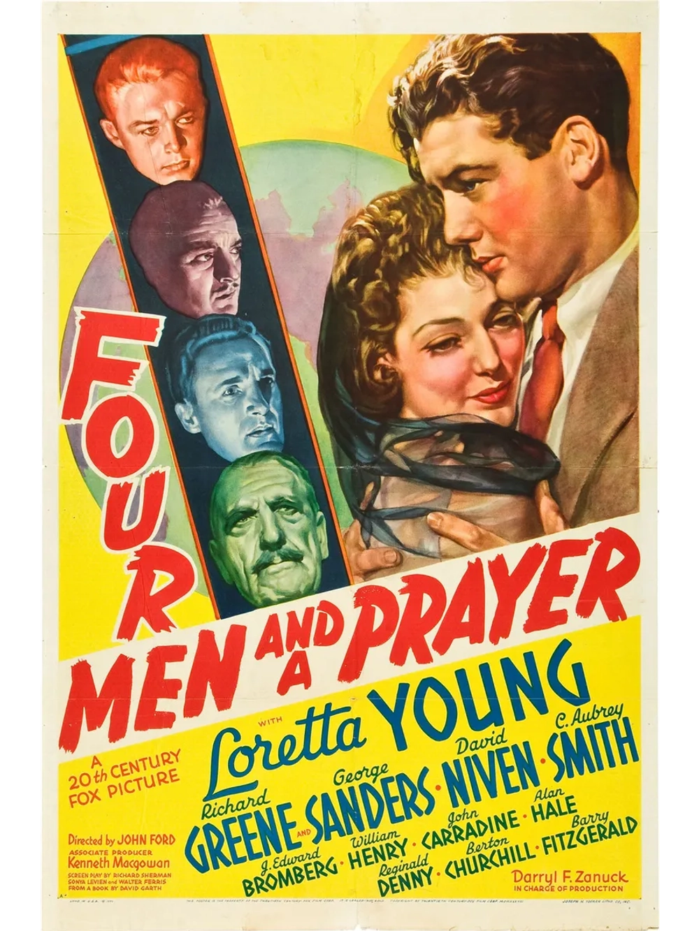 Четверо человек и проситель (1938) (DVD-R)