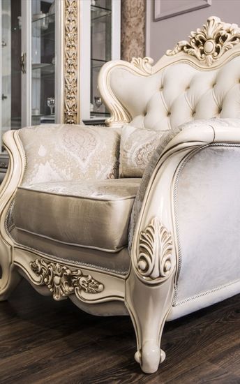 Набор мягкой мебели  ДЖОКОНДА крем глянец