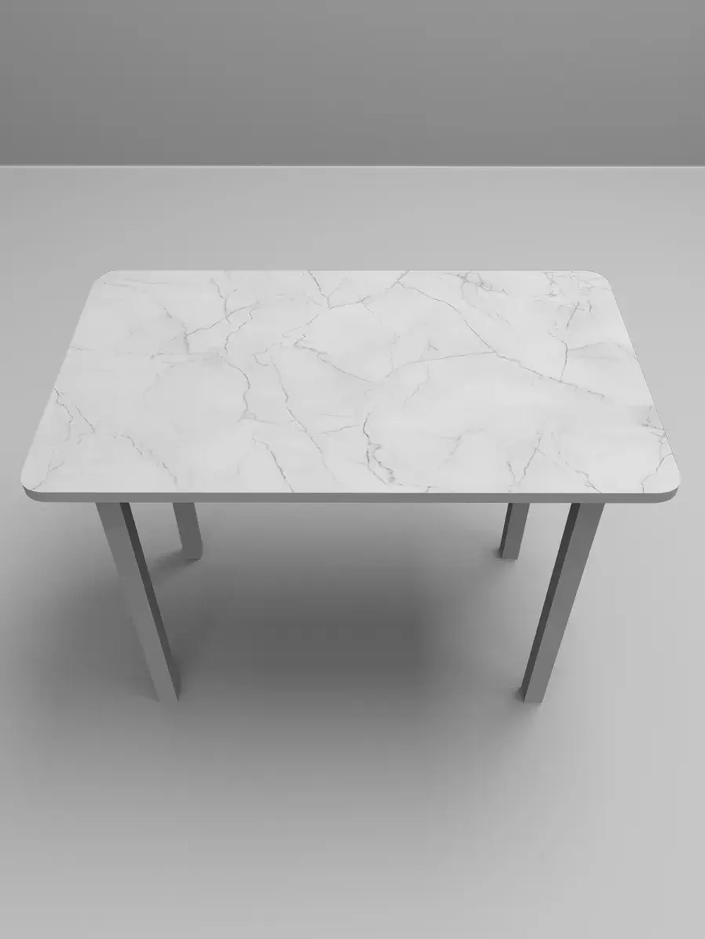 Обеденный стол "Жемчужный перито" 110x70 см