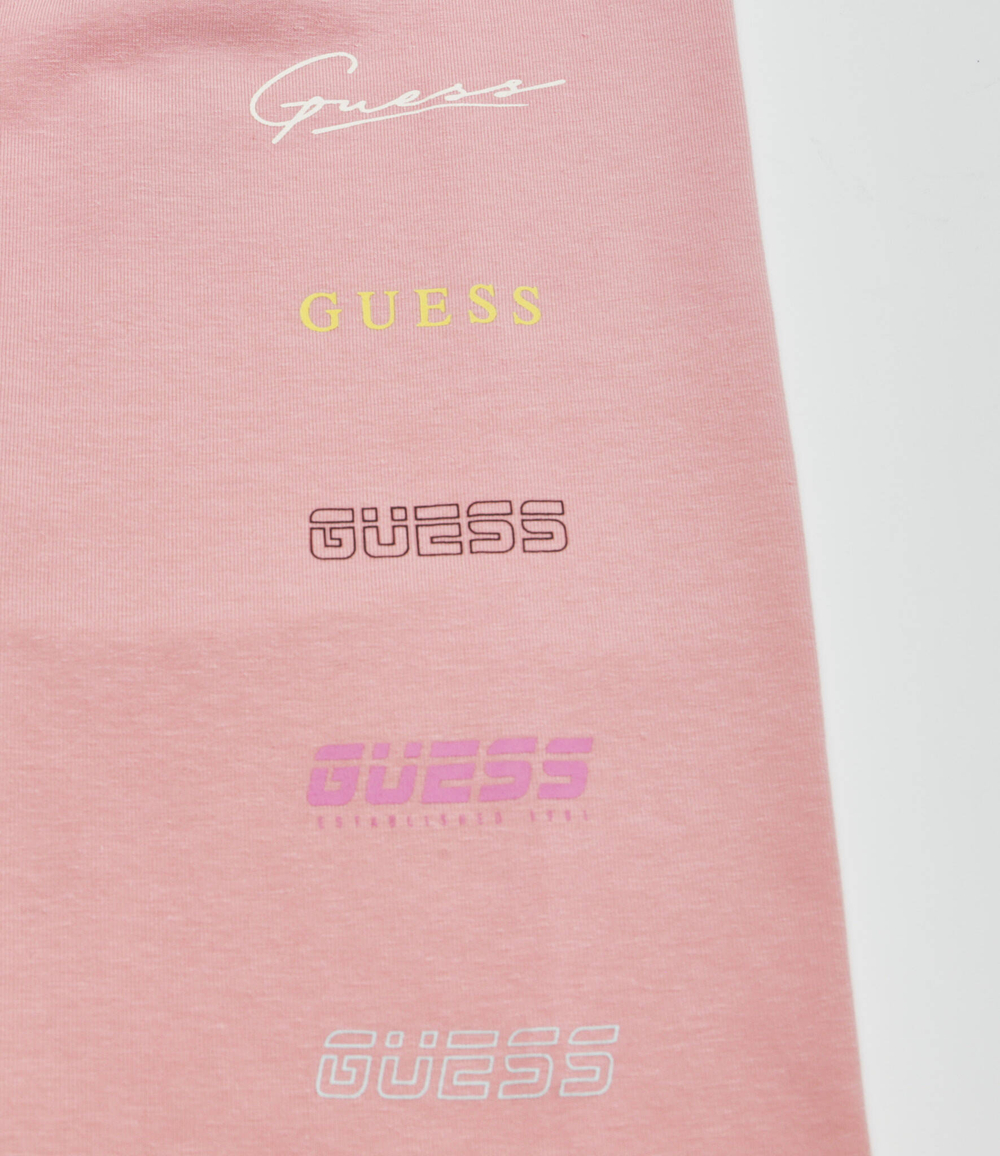 шорты GUESS ACTIVE - лососевый(J2RD09 KASI1)