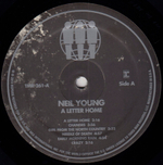 Neil Young / A Letter Home (Clear Vinyl)(2LP+CD+DVD+7x6" Vinyl Single)